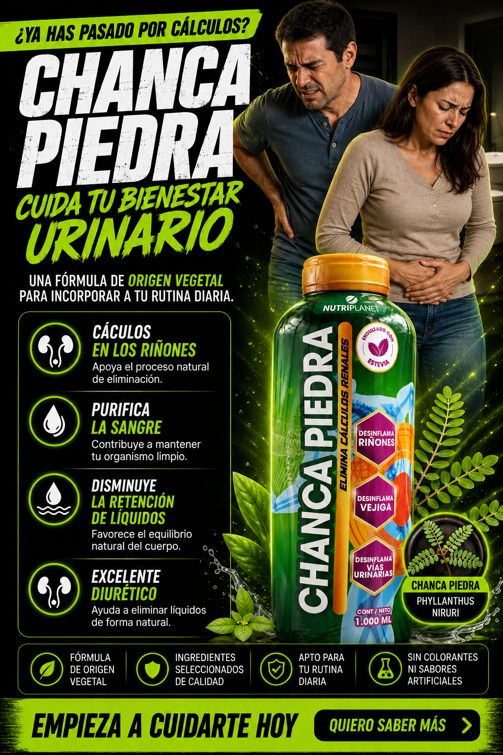 Chanca Piedra Origen Natura