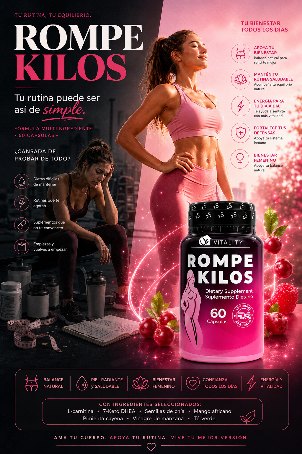 Rompe Kilos Vitality - oferta especial