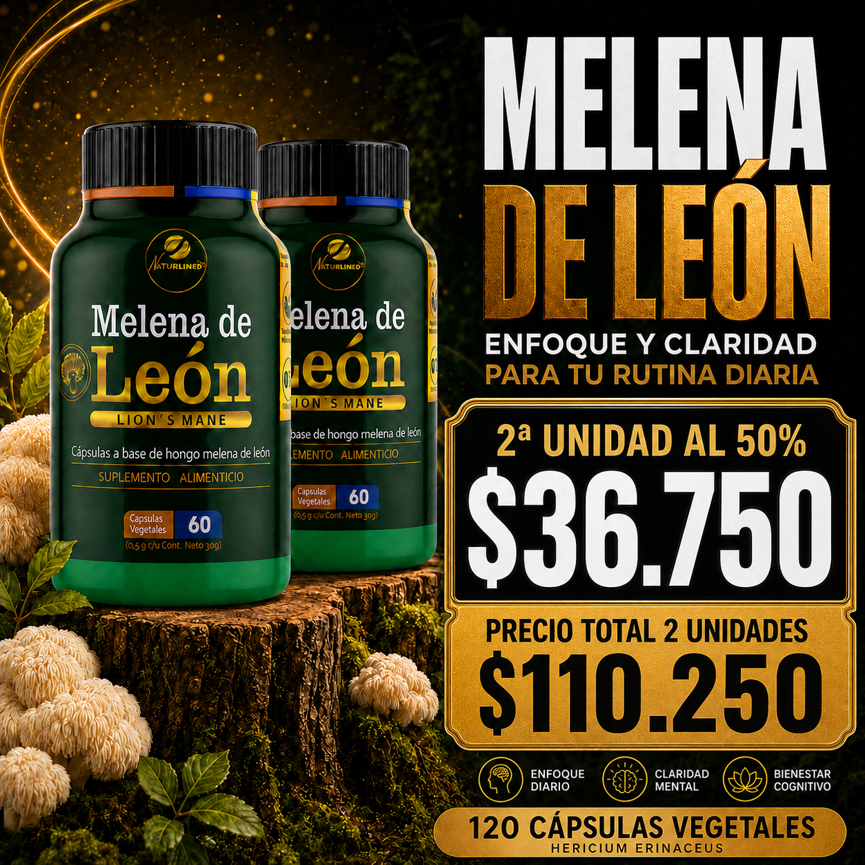 Melena de León 2 unidades