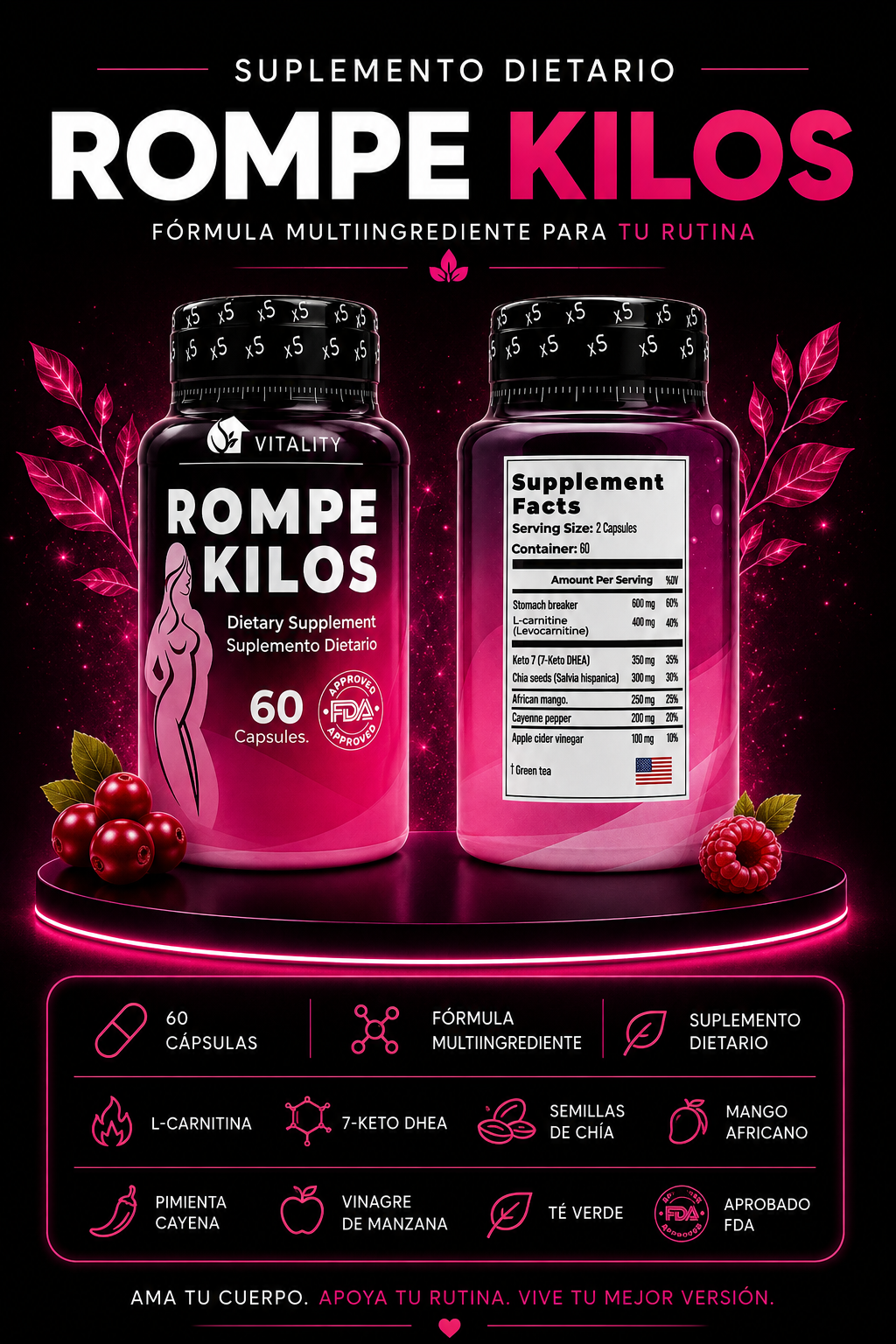 Información de Rompe Kilos