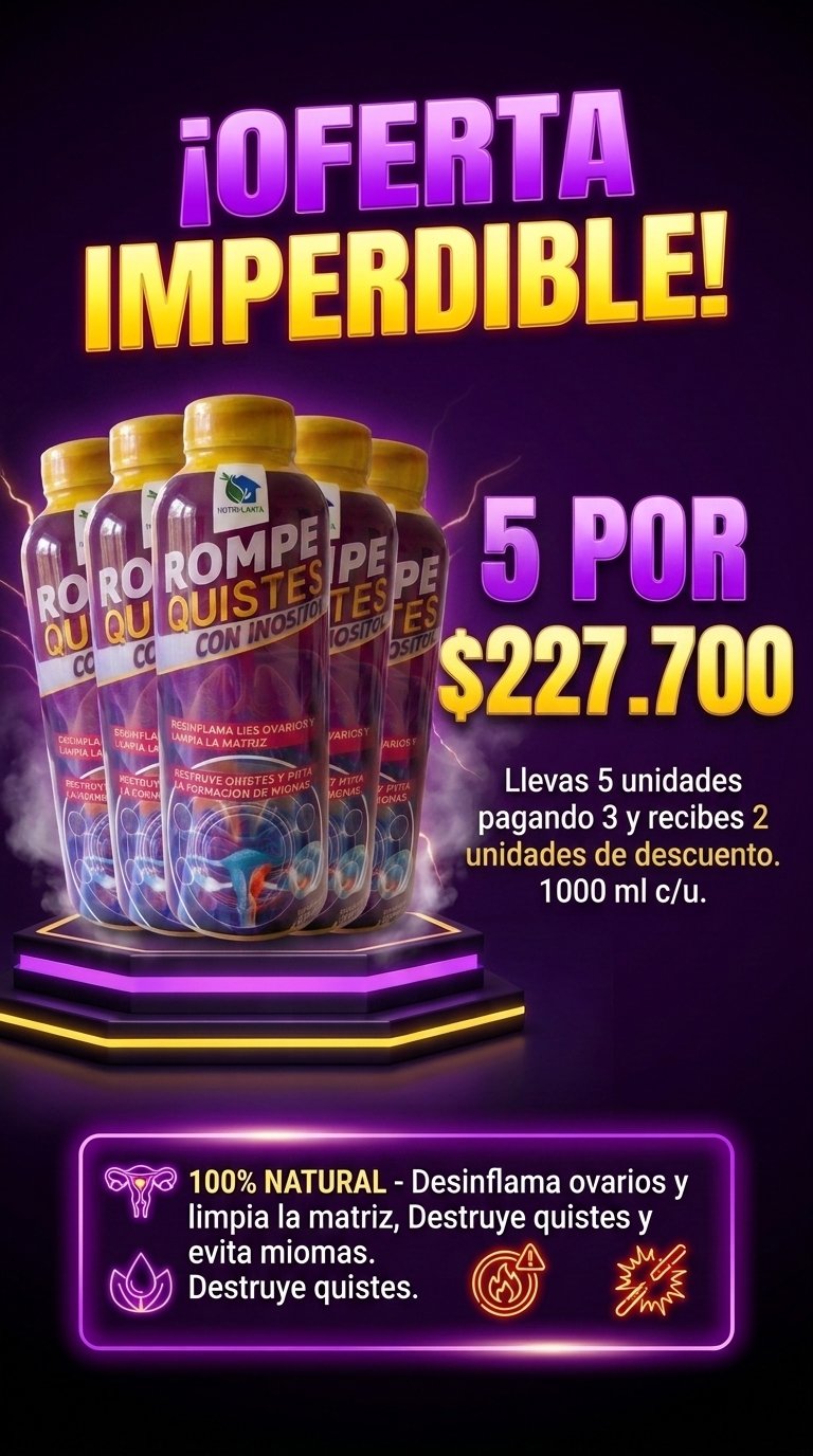 Oferta Rompequistes 5 unidades