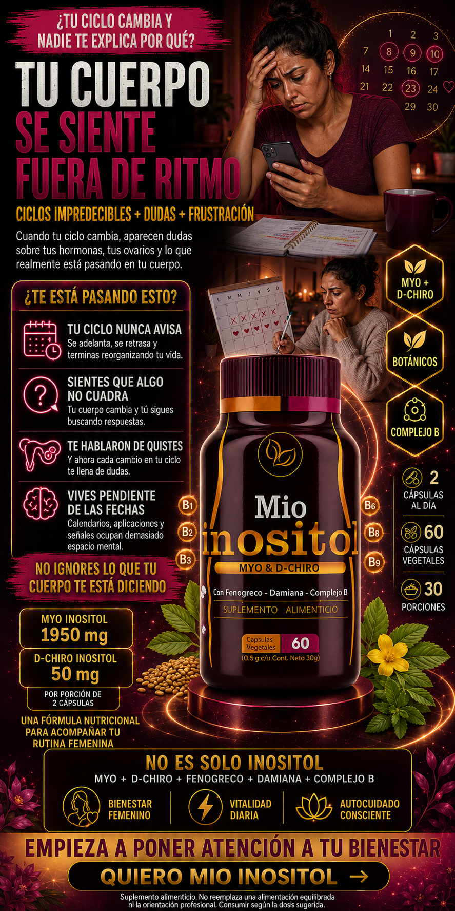Mio Inositol MYO & D-CHIRO