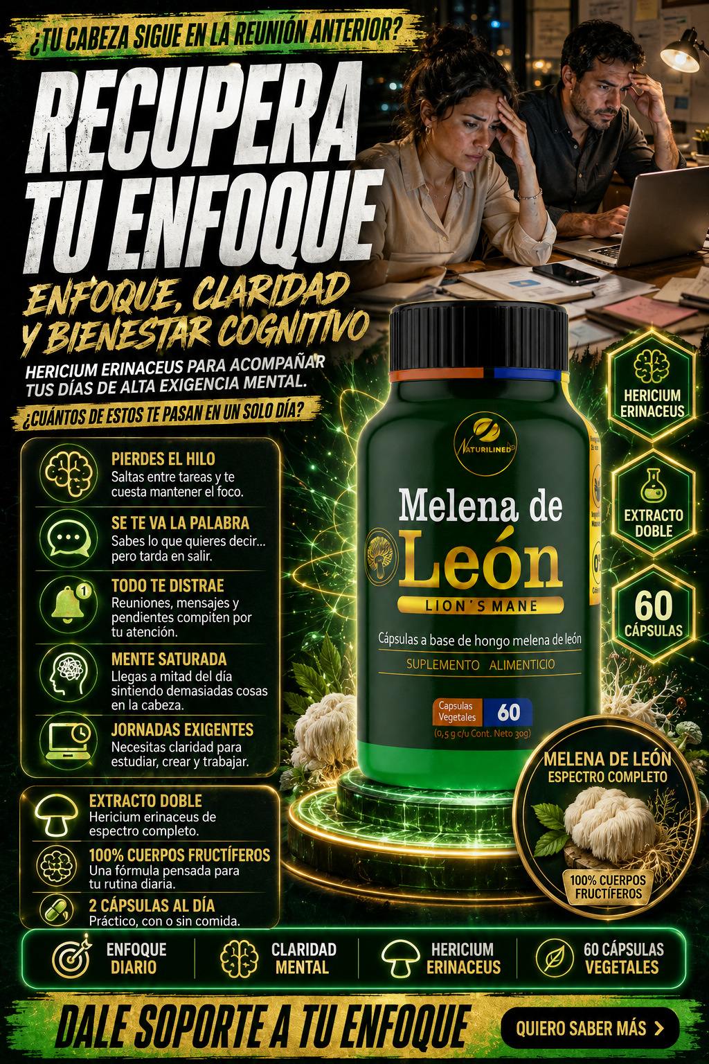 Melena de León Naturilined