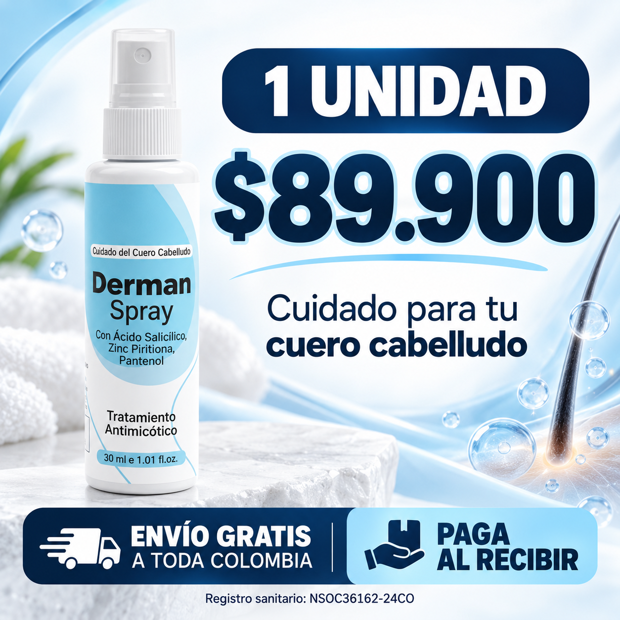 Oferta Derman Spray 1 spray