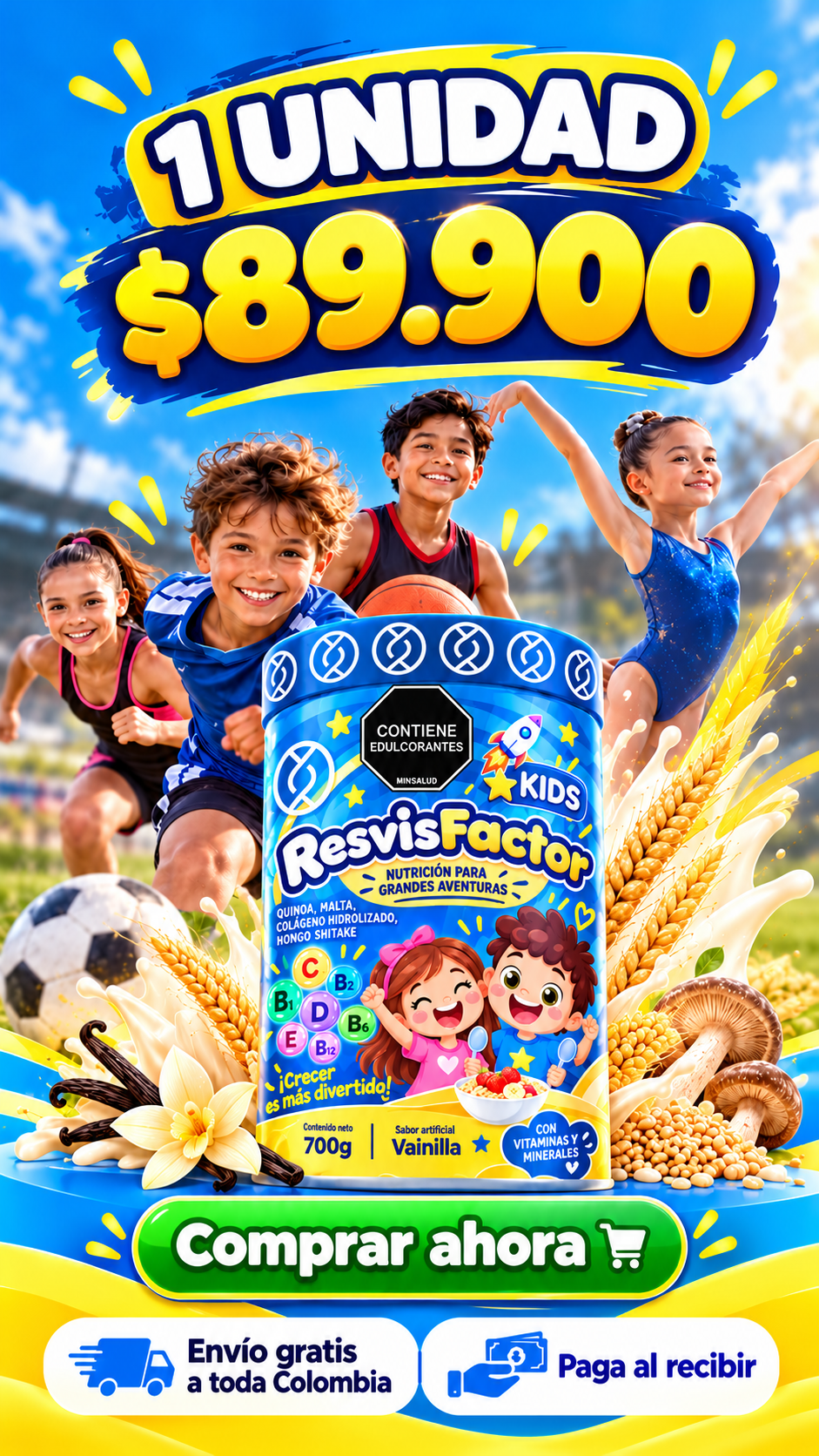 Oferta ResvisFactor Kids 1 unidad
