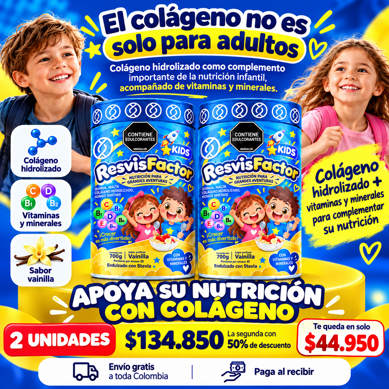 Oferta ResvisFactor Kids 2 unidades