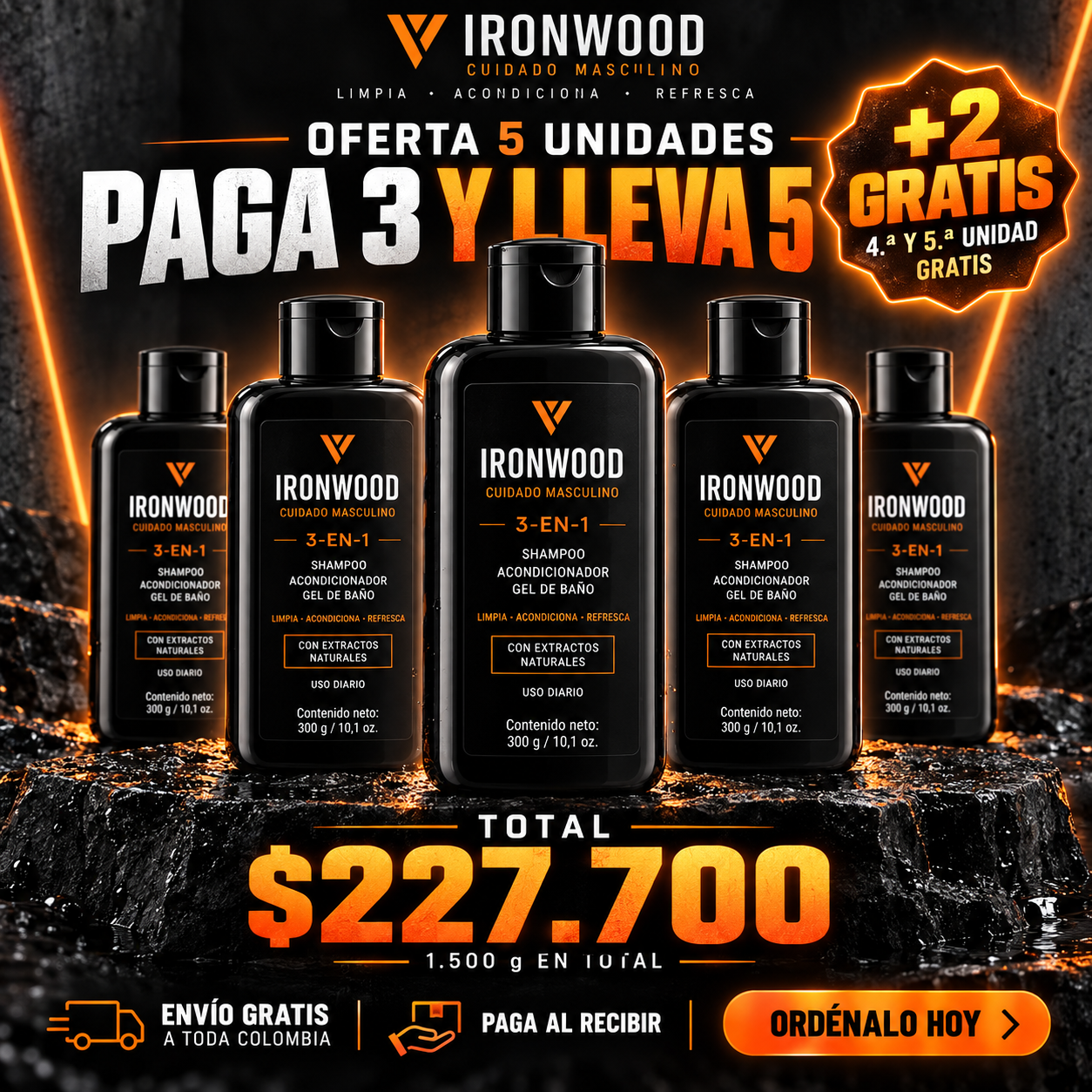 Ironwood 5 unidades