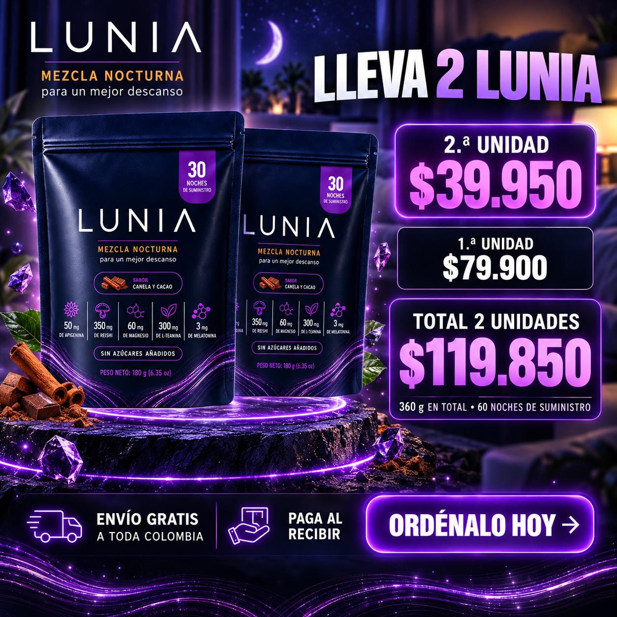LUNIA 2 unidades