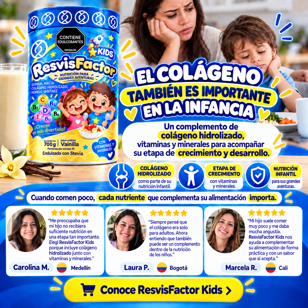 Familias que ya usan ResvisFactor Kids