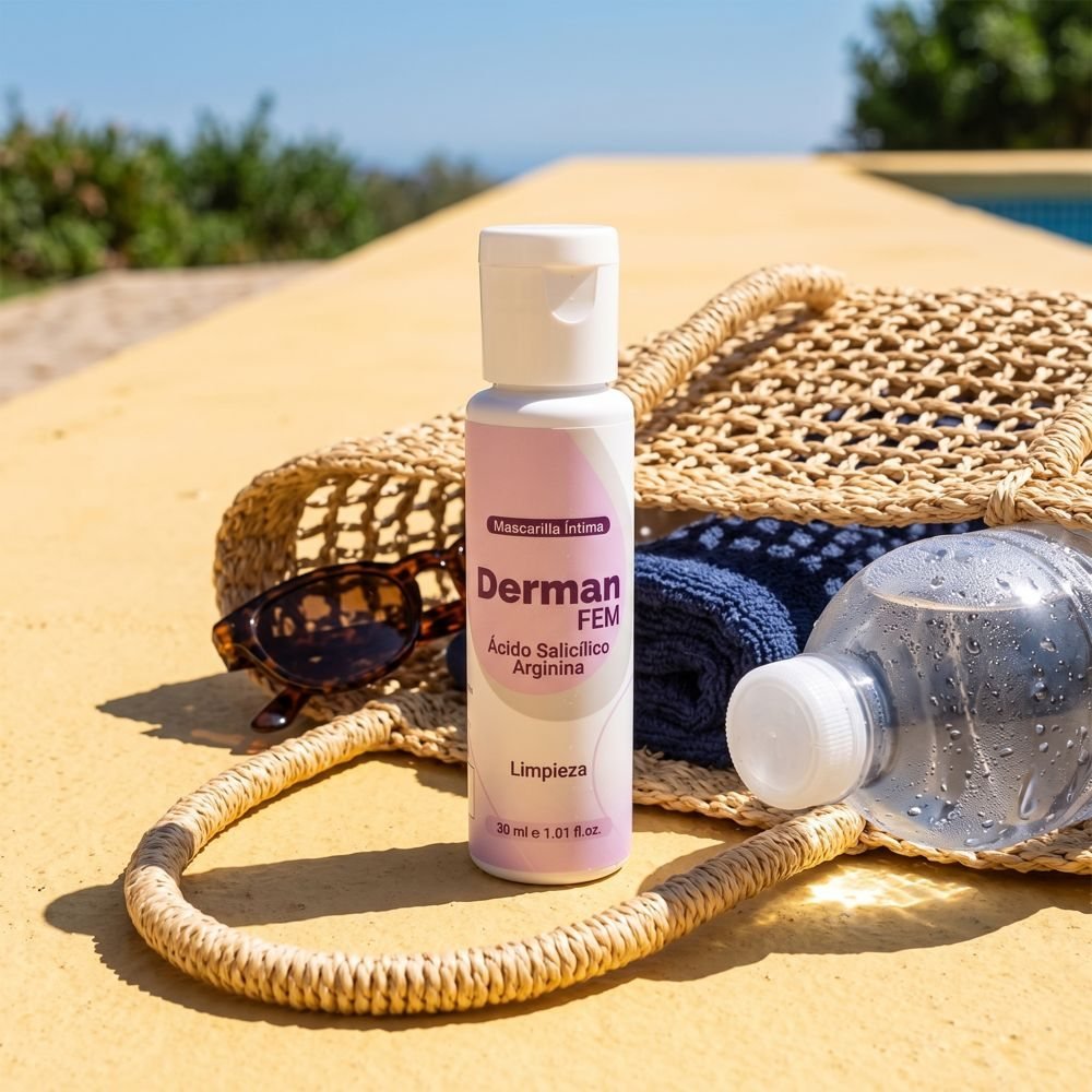 Frasco de DERMAN FEM Mascarilla Íntima