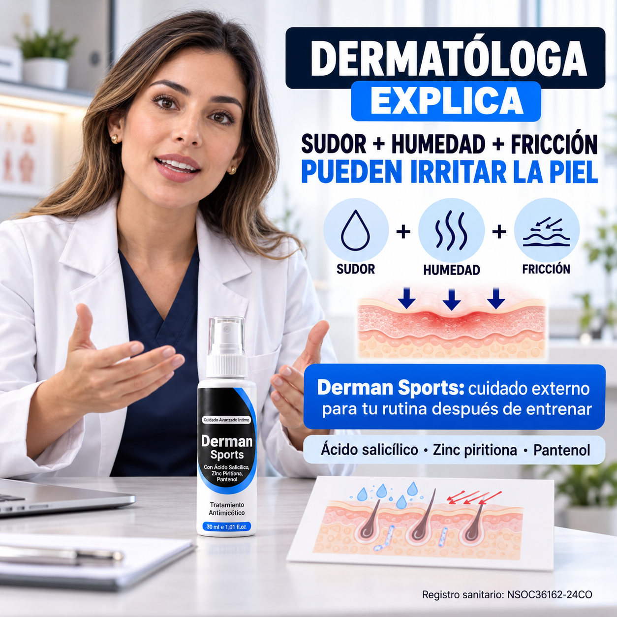Respaldo de Derman Sports
