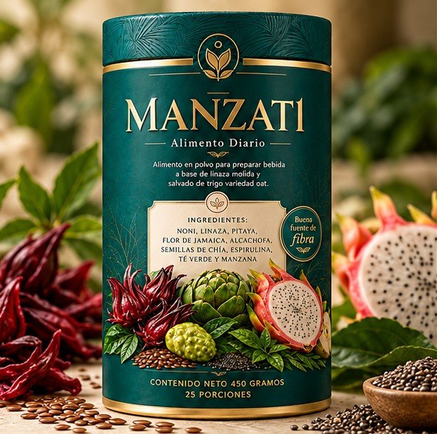 Manzati con sus ingredientes