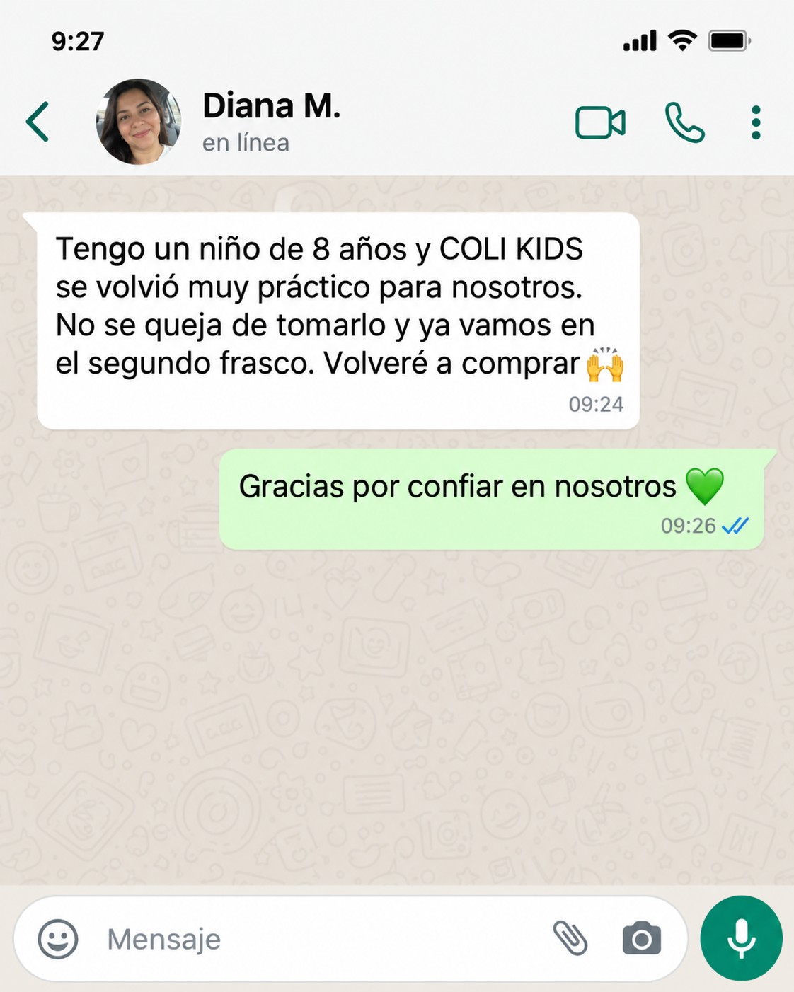 Testimonio de una mamá sobre Coli Kids